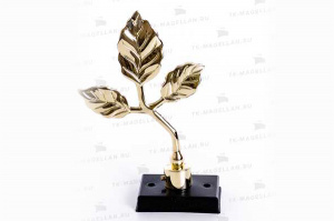 Наконечник ЛИСТОК Золото глянц