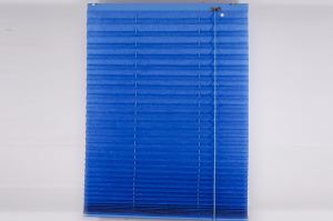 Плиссе синий