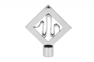 Наконечник РОМБ Серебро глянц