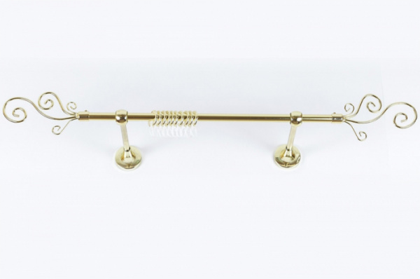 Наконечник ЗАВИТОК Золото глянц-1