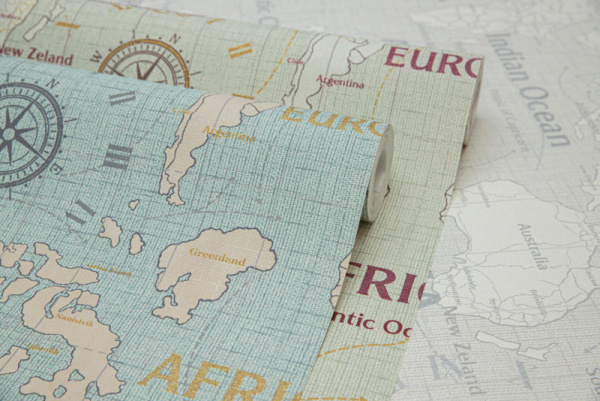 Обои WORLD MAPS Вернисаж 168436-17-1